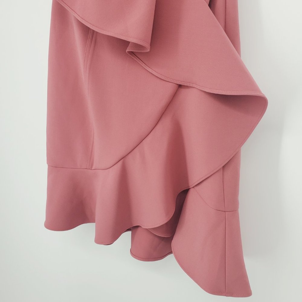 NWT Likely Monetta Strapless Ruffle Dress Pink - Picture 4 of 11